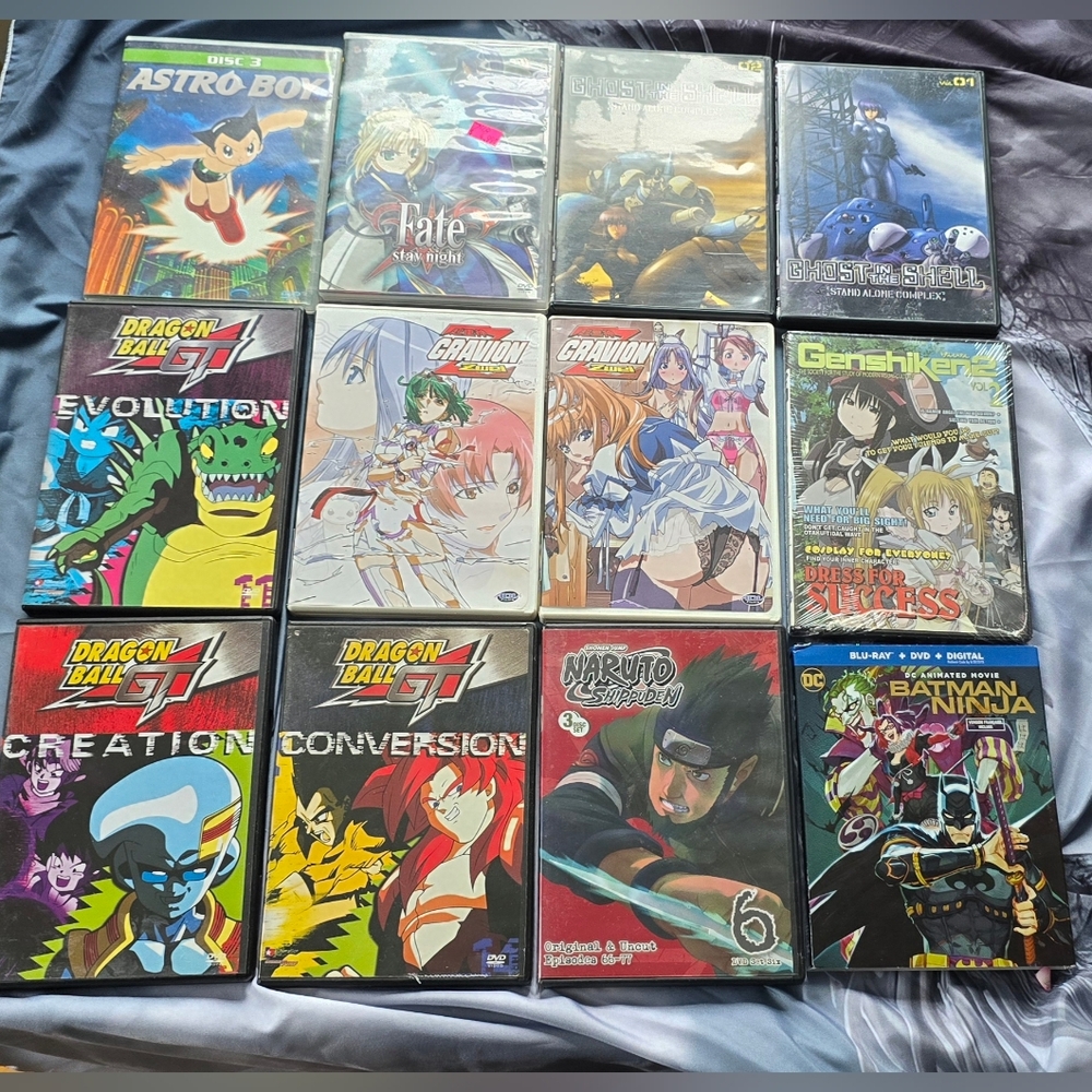 Anime DVD Lot